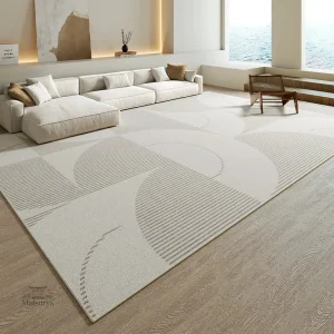 Tapis japonais en relief contemporain
