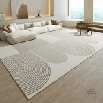 Tapis de salon japonais élégant