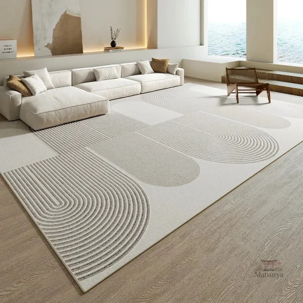 Tapis de salon japonais élégant