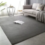 Tapis de salon Japonais, design velours corail