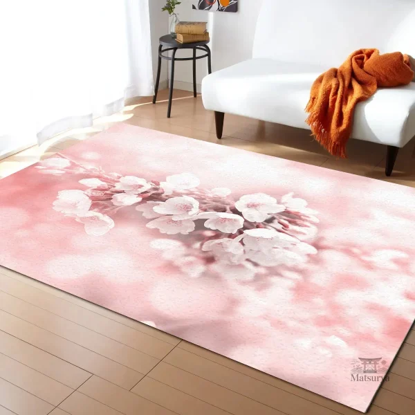Tapis Japonais inspiré des cerisiers