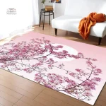 Tapis décoratif cerisier Japonais