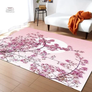 Tapis décoratif cerisier Japonais