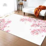 Tapis moderne cerisier Japonais