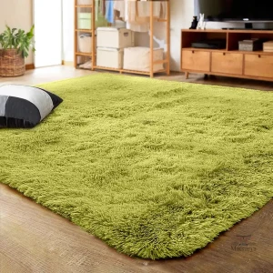 Tapis de style japonais en fourrure confortable