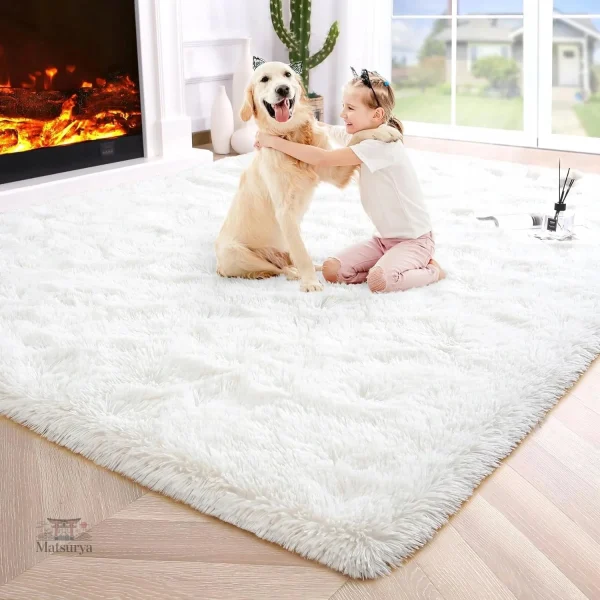 Tapis Japonais en fourrure pour ambiance zen