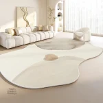 Tapis de salon inspiré du style japonais