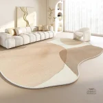 Tapis décoratif japonais aux contours originaux