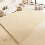 Tapis rectangulaire aux motifs japonais élégants
