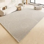 Tapis de salon traditionnel japonais en tissu doux