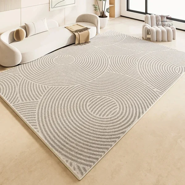 Tapis de salon traditionnel japonais en tissu doux