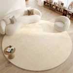 Tapis rond japonais pour décoration intérieure