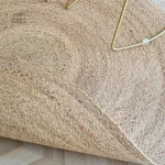Tapis Japonais élégant en jute pour intérieur