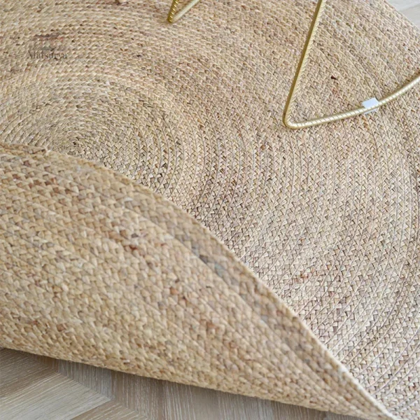 Tapis Japonais élégant en jute pour intérieur