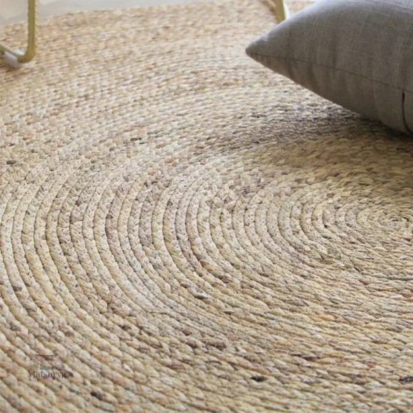 Tapis de salon Japonais, design en jute
