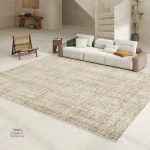 Tapis de salon en fibres naturelles japonaises