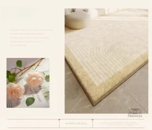Tapis Japonais au design épuré et naturel