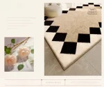 Tapis Japonais minimaliste pour intérieur élégant