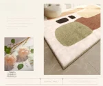 Tapis Wabi Sabi offrant une esthétique harmonieuse