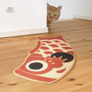 Tapis Koi japonais motif poisson coloré