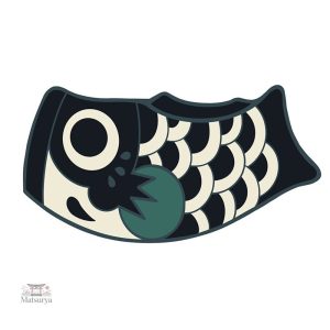 Tapis Koi japonais élégant pour salon ou chambre