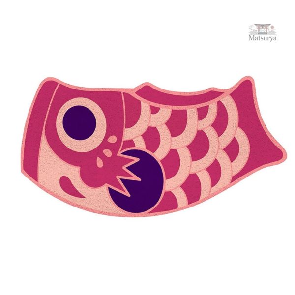 Tapis traditionnel japonais Koi, ambiance zen