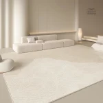Tapis de style japonais pour salon moderne