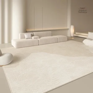 Tapis de style japonais pour salon moderne