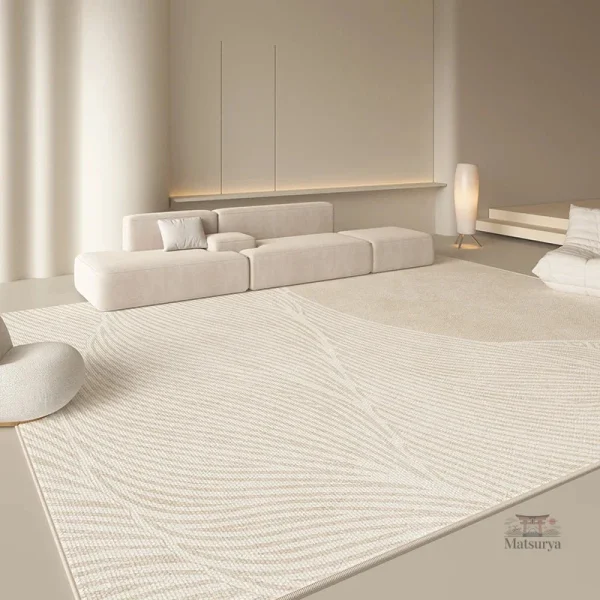Tapis traditionnel japonais en fibres naturelles