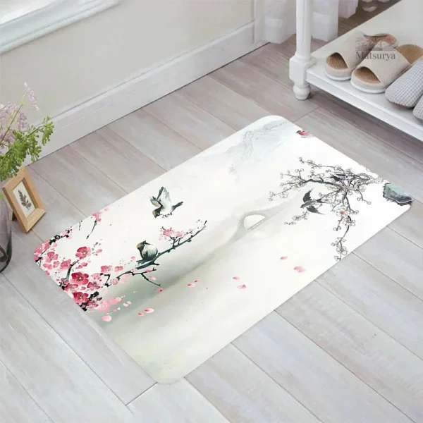 Tapis Sakura, ambiance japonaise pour intérieur moderne