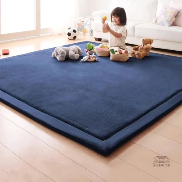 Tapis japonais confortable, textile de qualité pour intérieur
