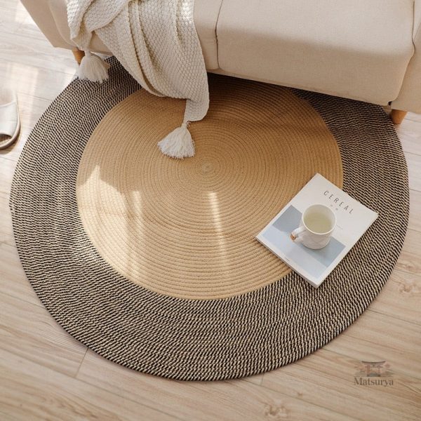 Tapis traditionnel japonais, style minimaliste et chic