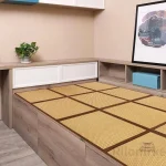 Tapis japonais tatami pour décoration intérieure