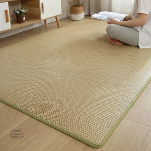 Tapis Japonais Tatami en paille naturelle