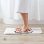 Tapis salle de bain design japonais