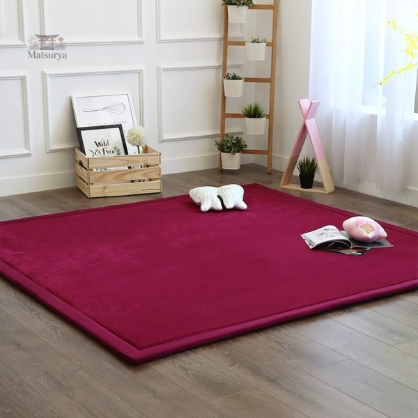 Tapis Japonais confortable pour salon contemporain