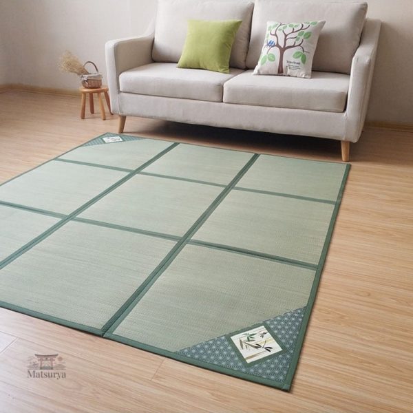 Tapis de sol japonais en motifs élégants