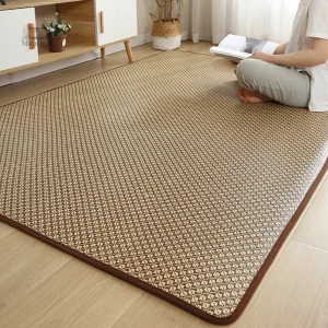 Tatami japonais en paille de riz