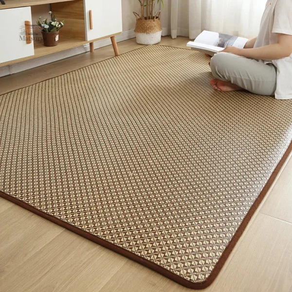 Tatami japonais en paille de riz