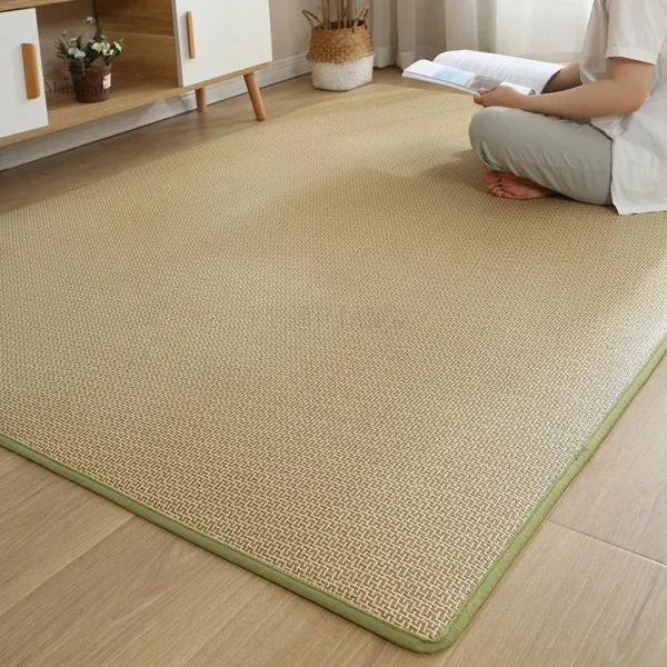 Tatami japonais pour pratiquer le yoga