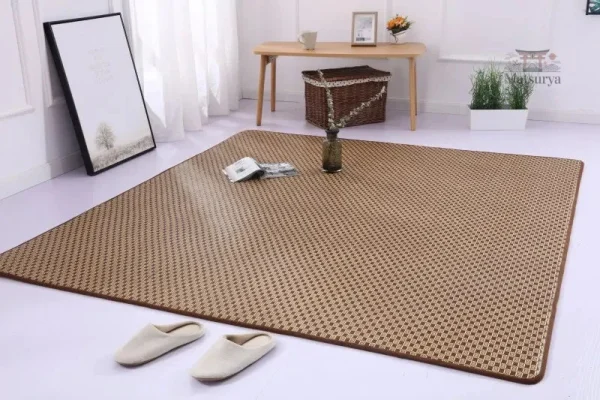 Tapis japonais avec motifs classiques et élégants