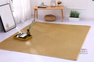 Tapis traditionnel du Japon, décoration intérieure raffinée