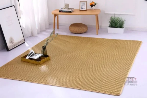 Tapis traditionnel du Japon, décoration intérieure raffinée