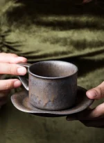 Set tasse et plateau japonais pour café ou thé