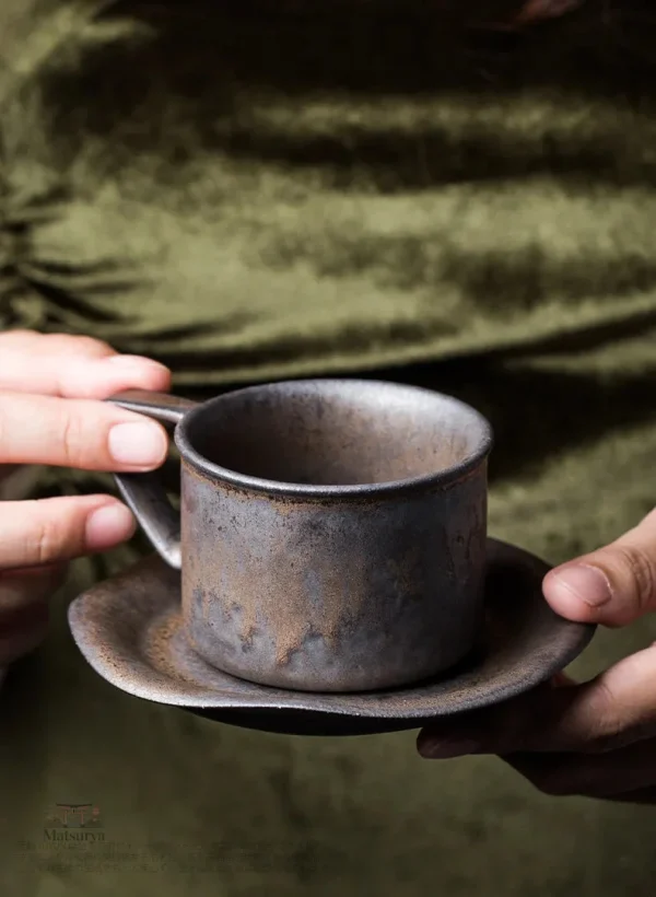 Set tasse et plateau japonais pour café ou thé