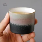 Tasse à thé japonaise en céramique élégante