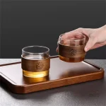 Tasse à thé japonaise avec finition soignée