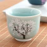 Tasse japonaise artisanale en céramique