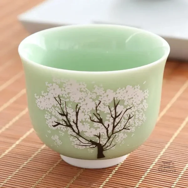 Tasse à thé Sakura, style traditionnel