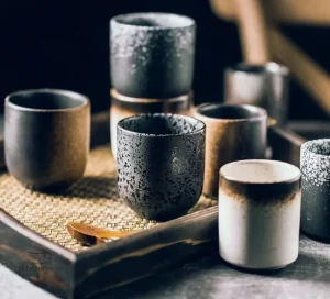Tasse en céramique design japonais